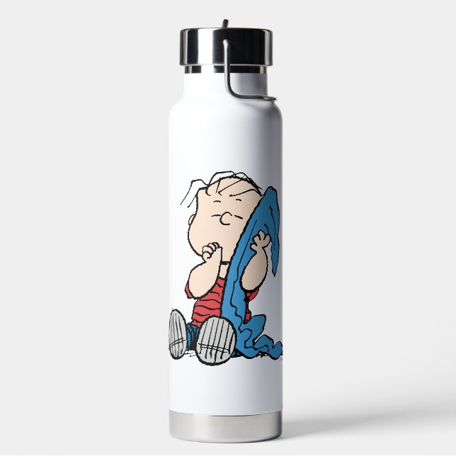 Botella De Agua Cacahuetes | Linus y su manta (Izquierda)