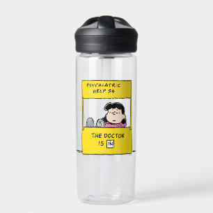 Botella De Agua Cacahuetes   Lucy y el Médica están