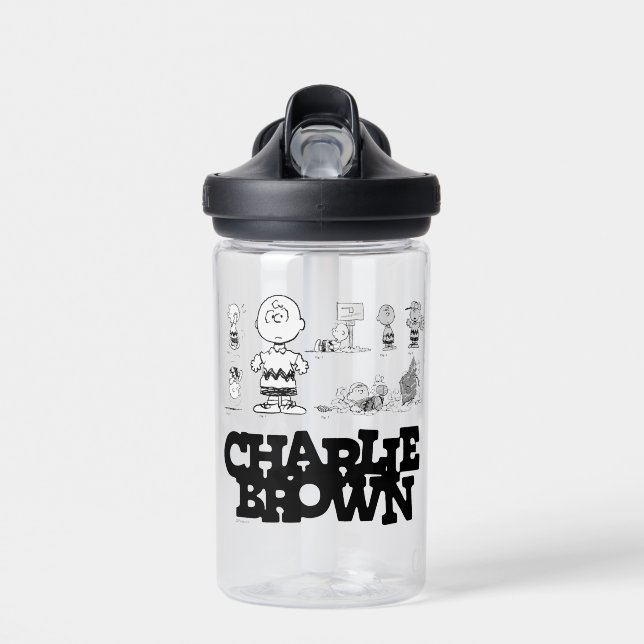 Botella De Agua Cacahuetes | Siempre Charlie Brown (Delante)