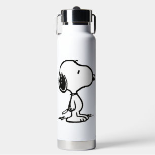 Botella De Agua Cacahuetes   Snoopy