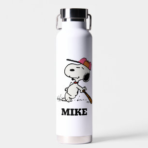 Botella De Agua Cacahuetes   Snoopy en Bat