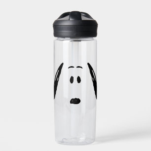 Botella De Agua Cacahuetes   Snoopy Face