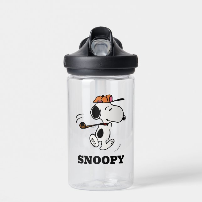 Botella De Agua Cacahuetes | Snoopy Golf (Delante)