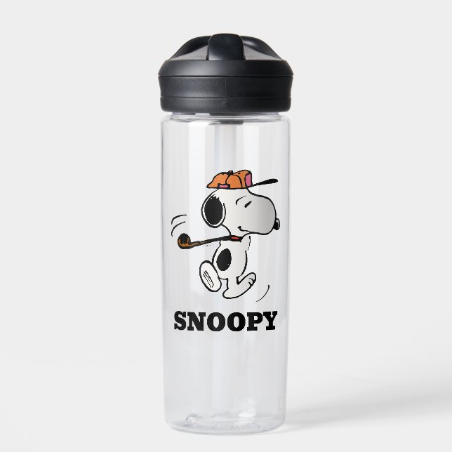 Botella De Agua Cacahuetes | Snoopy Golf (Delante)