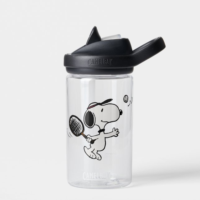 Botella De Agua Cacahuetes | Snoopy Juega Al Tenis (Izquierdo)