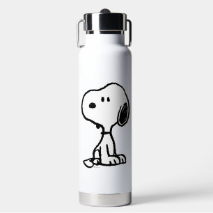 Botella De Agua Cacahuetes   Snoopy Turns