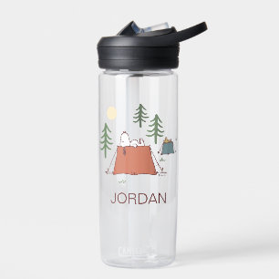 Botella De Agua Cacahuetes   Snoopy & Woodstock   Añadir su nombre