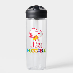 Botella De Agua Cacahuetes   Snoopy & Woodstock Huggable