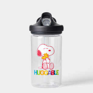Botella De Agua Cacahuetes   Snoopy & Woodstock Huggable