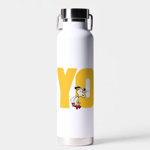 Botella De Agua Cacahuetes   Snoopy YO Skateboard