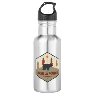 Botella De Agua Cache La Poudre Wilderness Colorado Bear