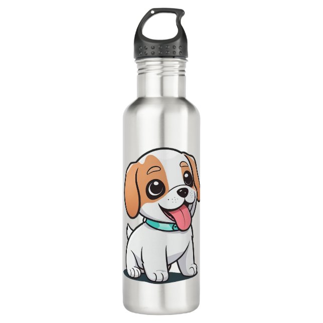 Botella De Agua Cachorro (Anverso)