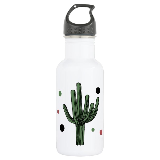 Botella De Agua Cactus (Anverso)