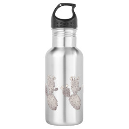 Botella De Agua Cactus Art