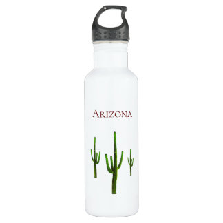 Botella De Agua Cactus verde del desierto de Arizona