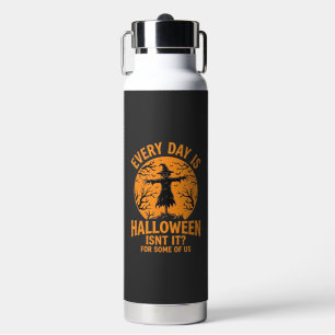 Botella De Agua Cada Día Es Diseño De Bruja Espantapájaros De Hall