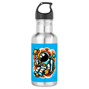 Botella De Agua Café Astronauta para beber - Cafeína del espacio u