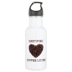 Botella De Agua Café Lover Y Café Lifeline