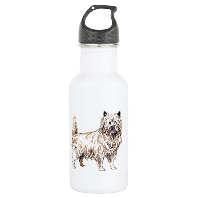 Botella De Agua Cairn Terrier (Anverso)