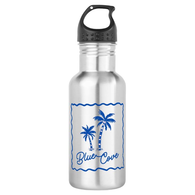 Botella De Agua Cala Azul (Anverso)
