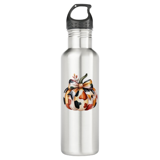 Botella De Agua calabaza clásica camiseta (Anverso)