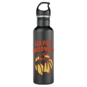 Botella De Agua Calabaza de Halloween Jack o'Lantern