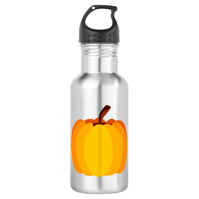 Botella De Agua Calabaza naranja (Anverso)