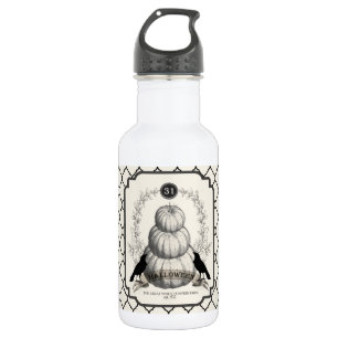 Botella De Agua calabazas blancas modernas