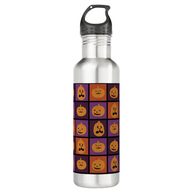 Botella De Agua Calabazas de Halloween (Anverso)