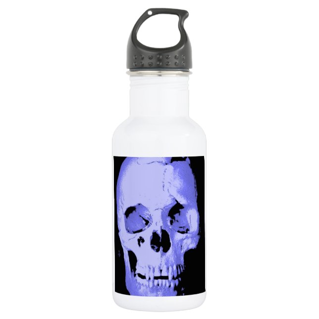 Botella De Agua Calavera (Anverso)