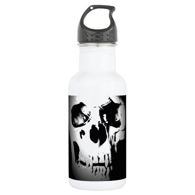 Botella De Agua Calavera (Anverso)