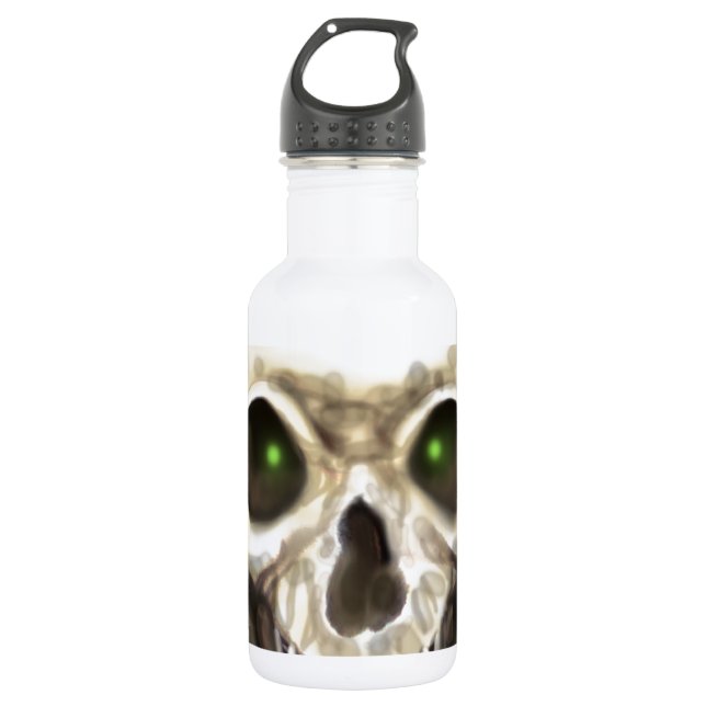 Botella De Agua Calavera (Anverso)