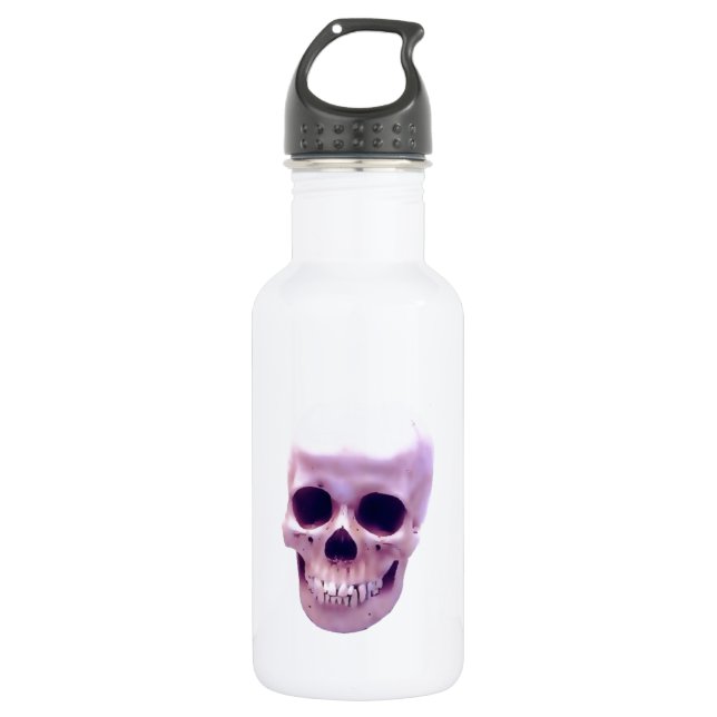 Botella De Agua Calavera (Anverso)