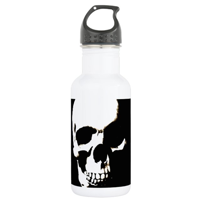 Botella De Agua Calavera (Anverso)