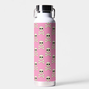 Botella De Agua Calavera con huesos