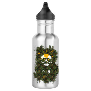 Botella De Agua Calavera de Paintball