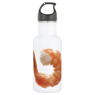 Botella De Agua Camarón cocinado