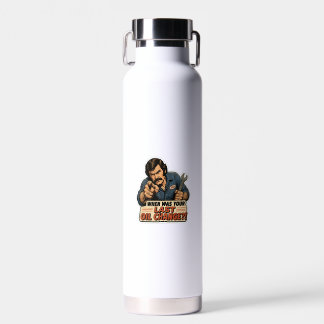Botella De Agua Cambio de Aceite de Mecánico Divertido Meme de Coc