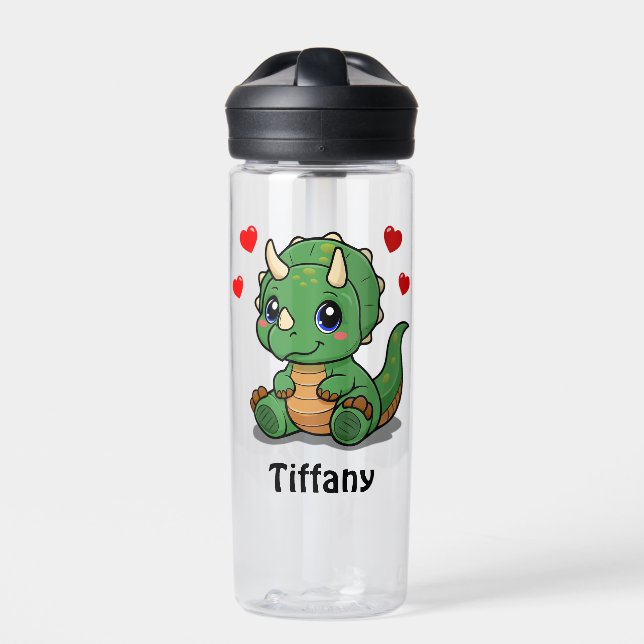 Botella de agua CamelBak de dinosaurio lindo – Agr (Delante)