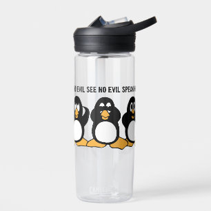 Botella De Agua CamelBak Eddy de tres ingentes pingüinos