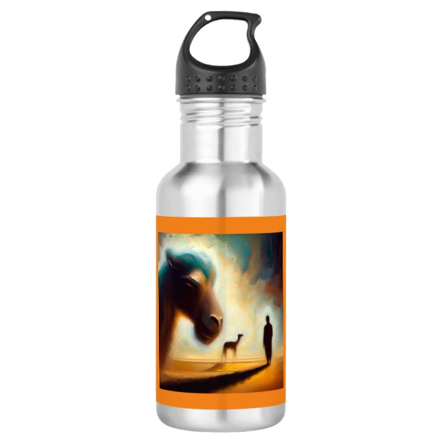 Botella De Agua Camello de animales espirituosos 1 (Anverso)