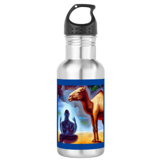 Botella De Agua Camello de animales espirituosos 3
