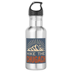 Botella De Agua Caminata por las montañas Chugach Sunburst