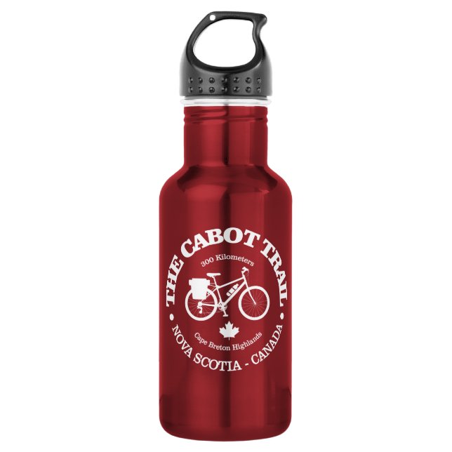Botella De Agua Camino de Cabot (ciclismo) (Anverso)