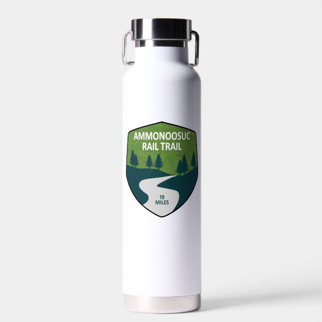 Botella De Agua Camino de Rail Ammonoosuc New Hampshire (Delantero)
