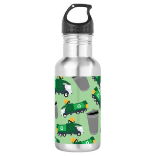 Botella De Agua Camión de basura reciclaje personalizado