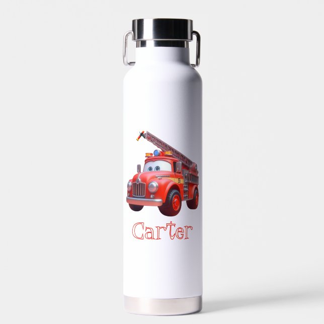Botella De Agua Camión de bomberos (Delantero)