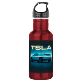 Botella De Agua Camioneta Eléctrica Futurista