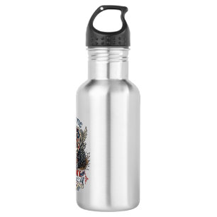 Botella De Agua Camioneta Monstruo Patriótica 1776 Fuera de Carret