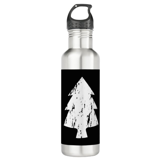 Botella De Agua Camisa de árbol de Navidad (Anverso)